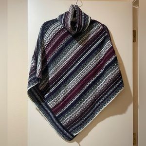 Cowl Neck Poncho
